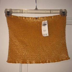 Velour tube top never worn.